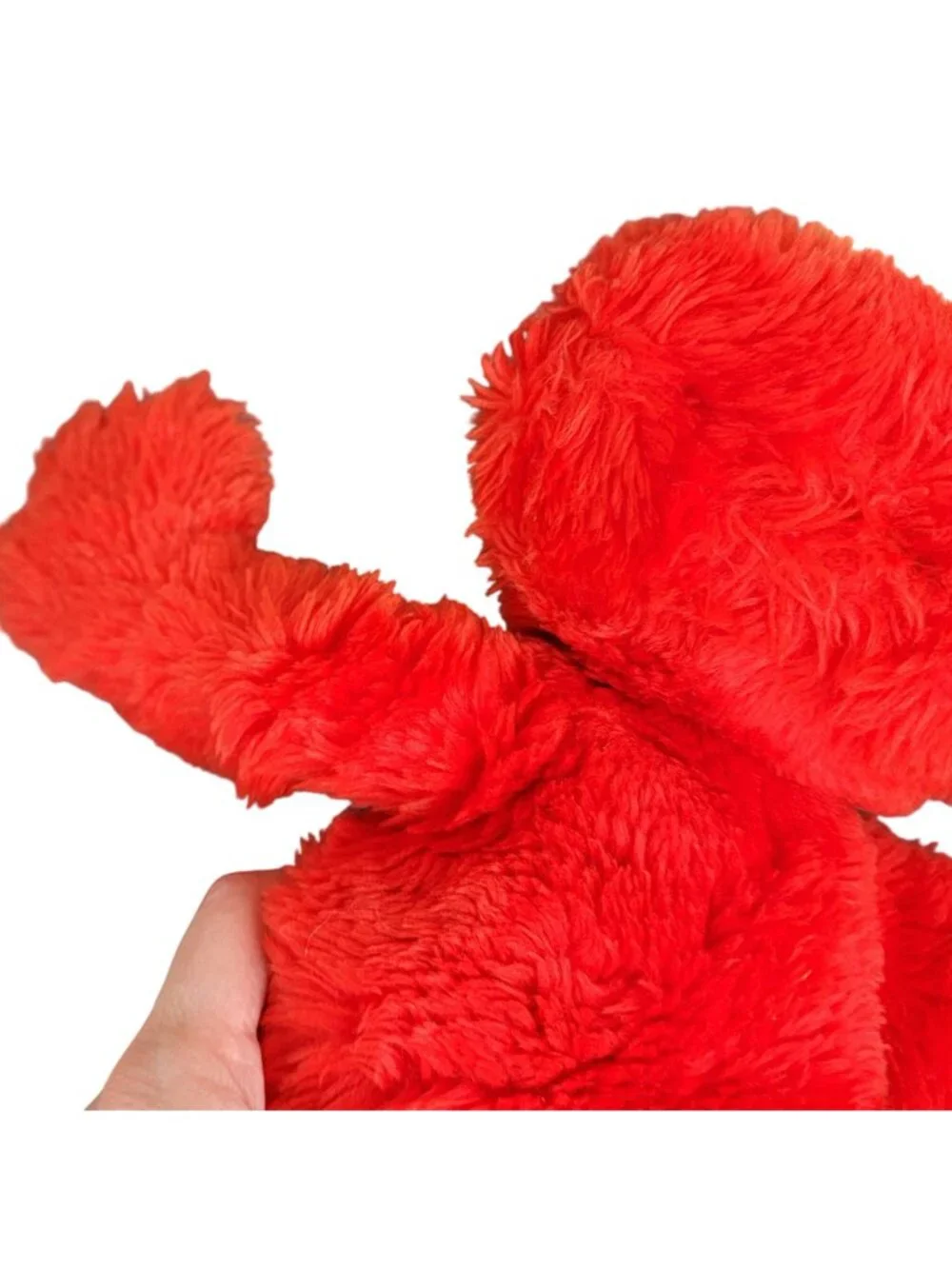 Vintage 1997 Talking Elmo Stuffed Animal 14 inch Red Fuzzy Toy 90s Retro Child
